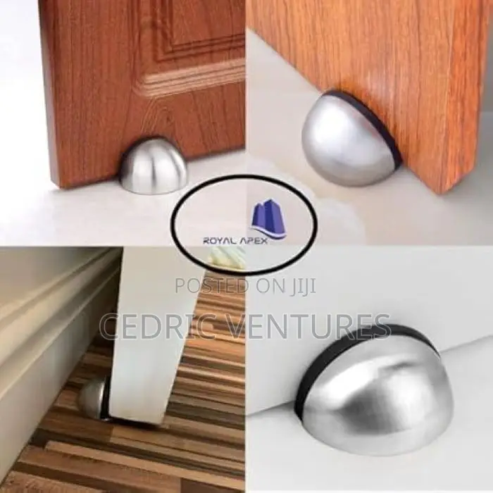 Floor Mounted Moon-Shaped Door Stopper