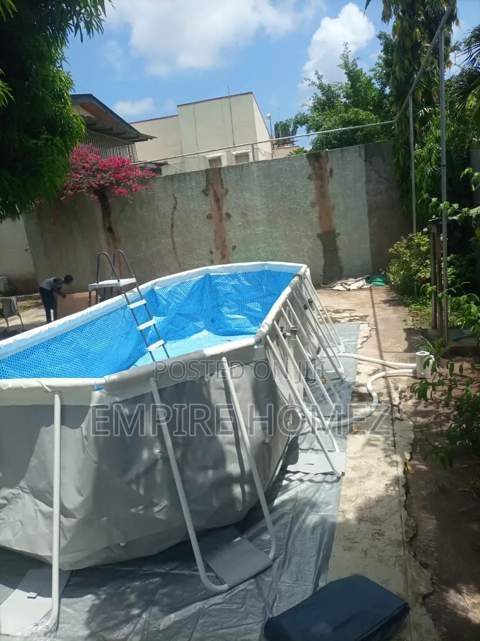 20ft X 10ft Oval Swimming Pool