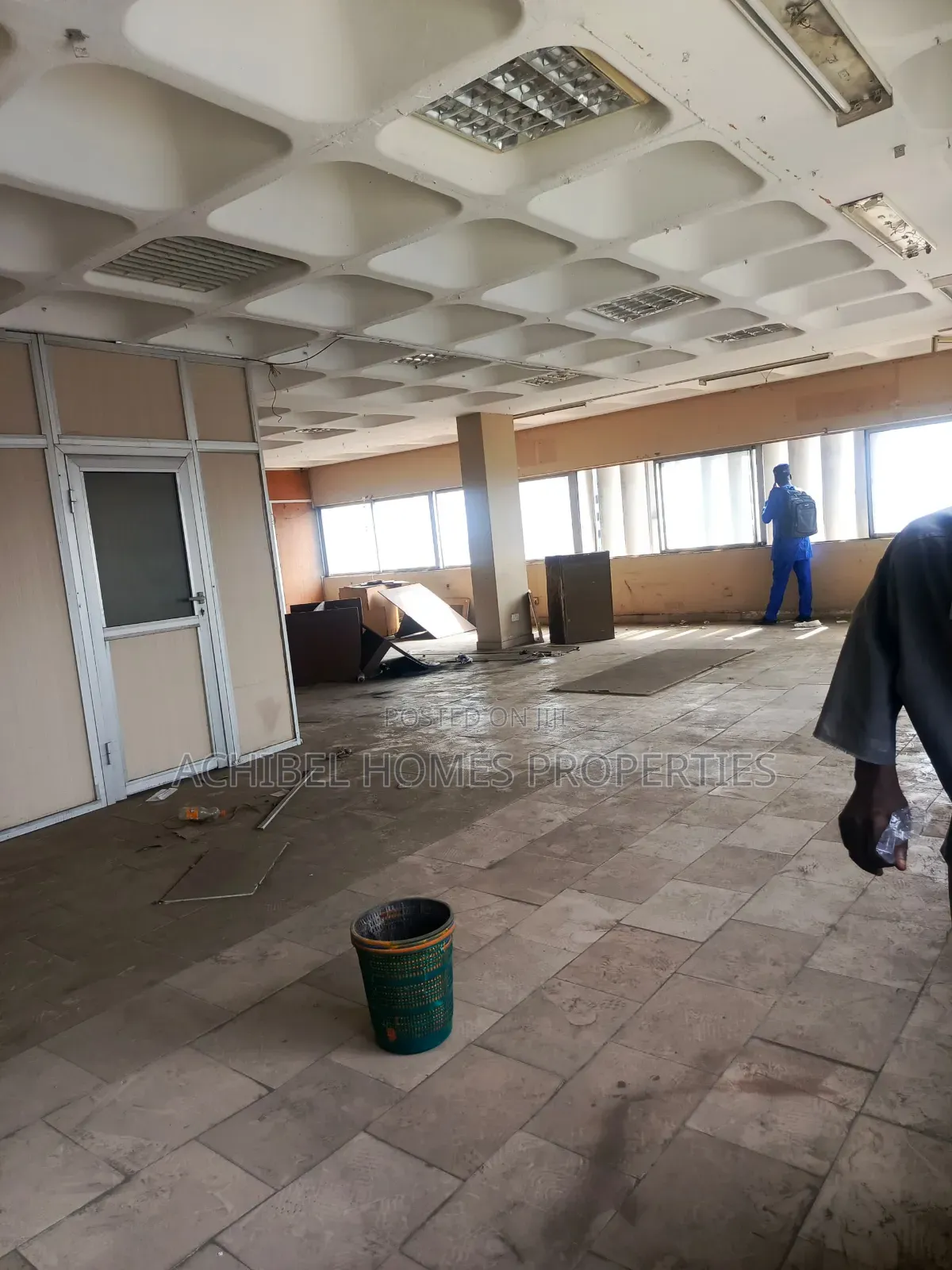 140 Square Meter Open Office Space on Broad Street, Lagos Island.
