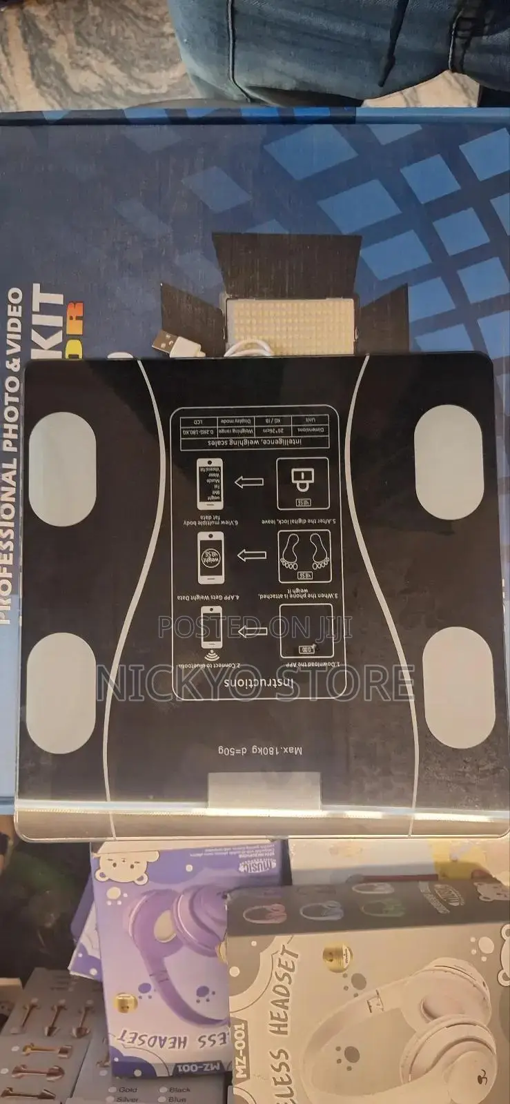 Digital Body Weight Scale (180kg Capacity)