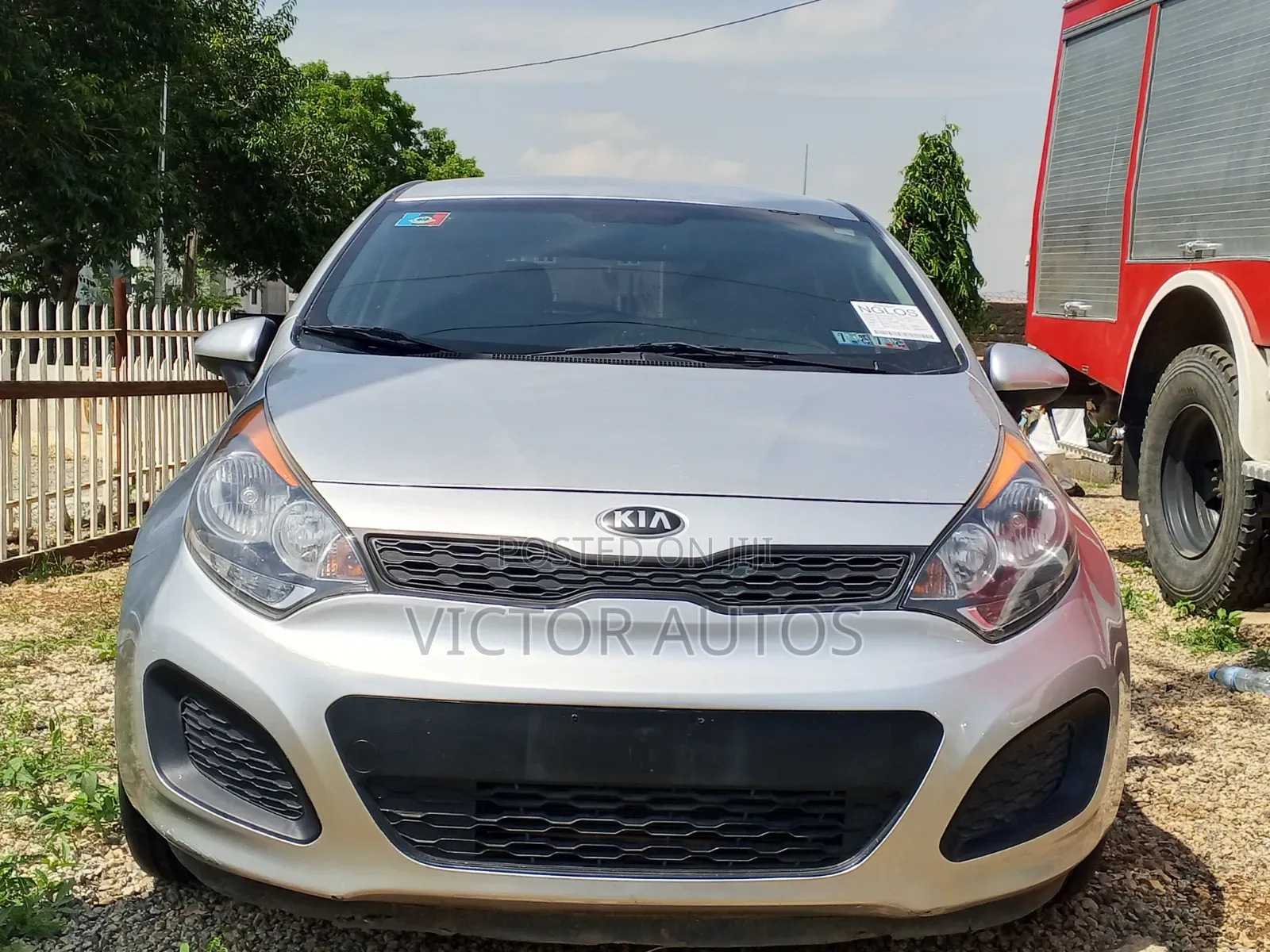 Kia Rio SX 4dr Hatchback (1.6L 4cyl 6A) 2014 Silver