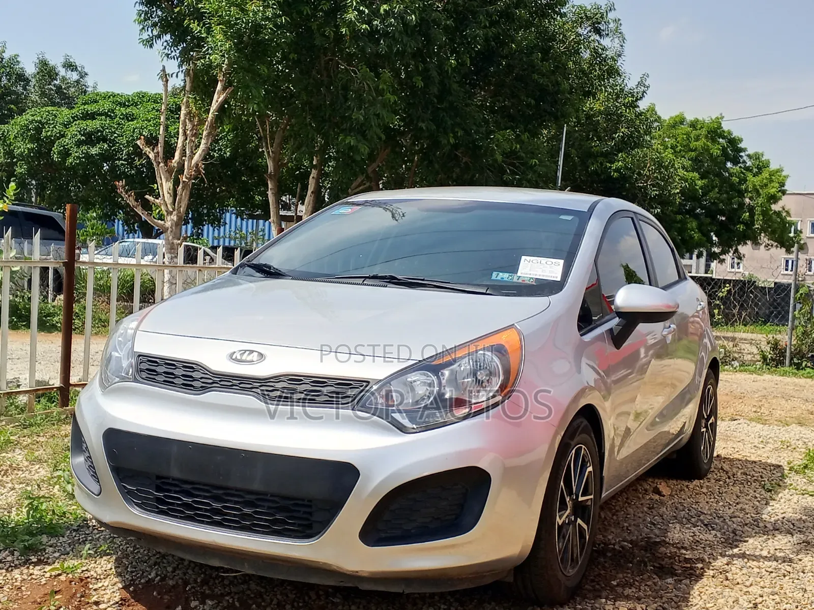 Kia Rio SX 4dr Hatchback (1.6L 4cyl 6A) 2014 Silver