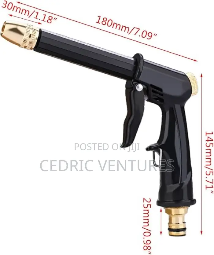 Portable High Pressure Gun Water Hose Nozzle Spray