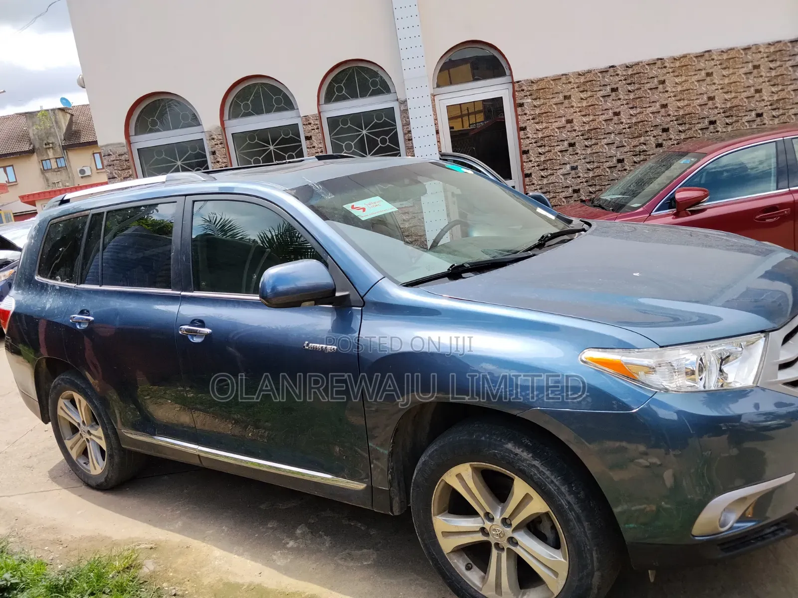 Toyota Highlander Limited 2012 Blue
