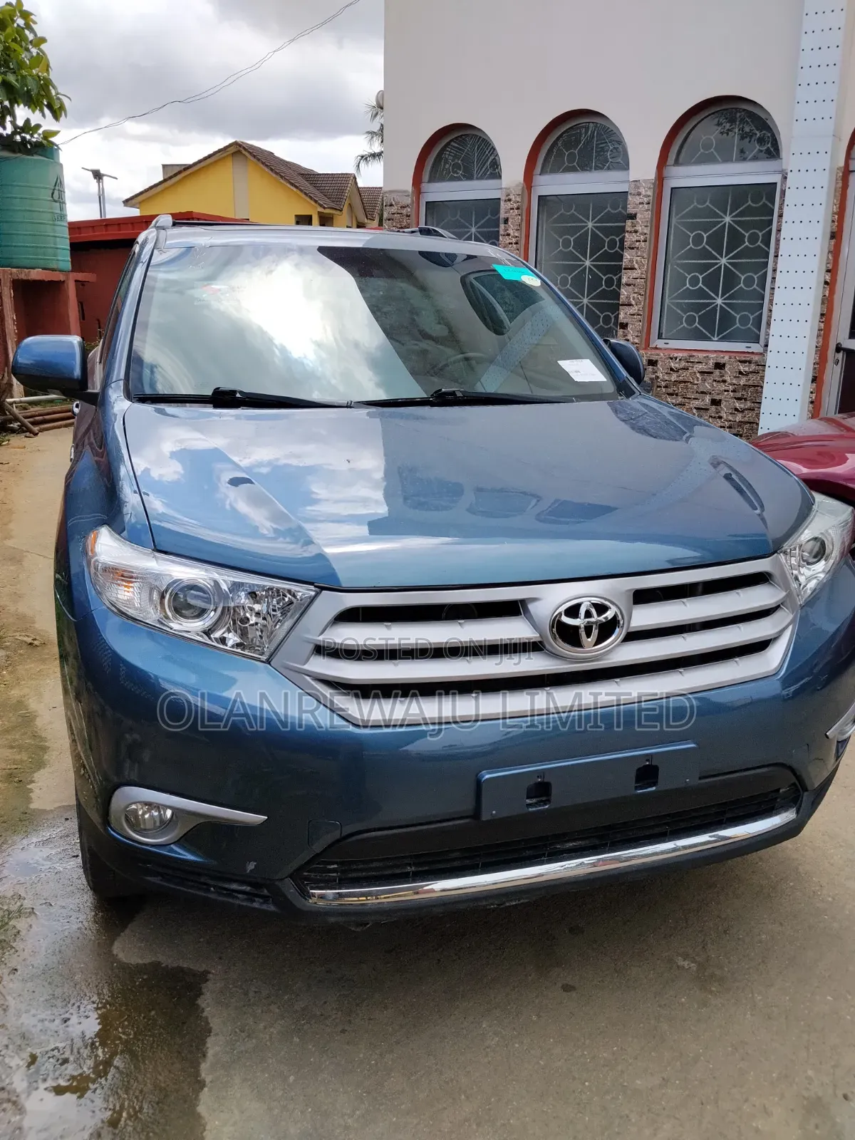 Toyota Highlander Limited 2012 Blue