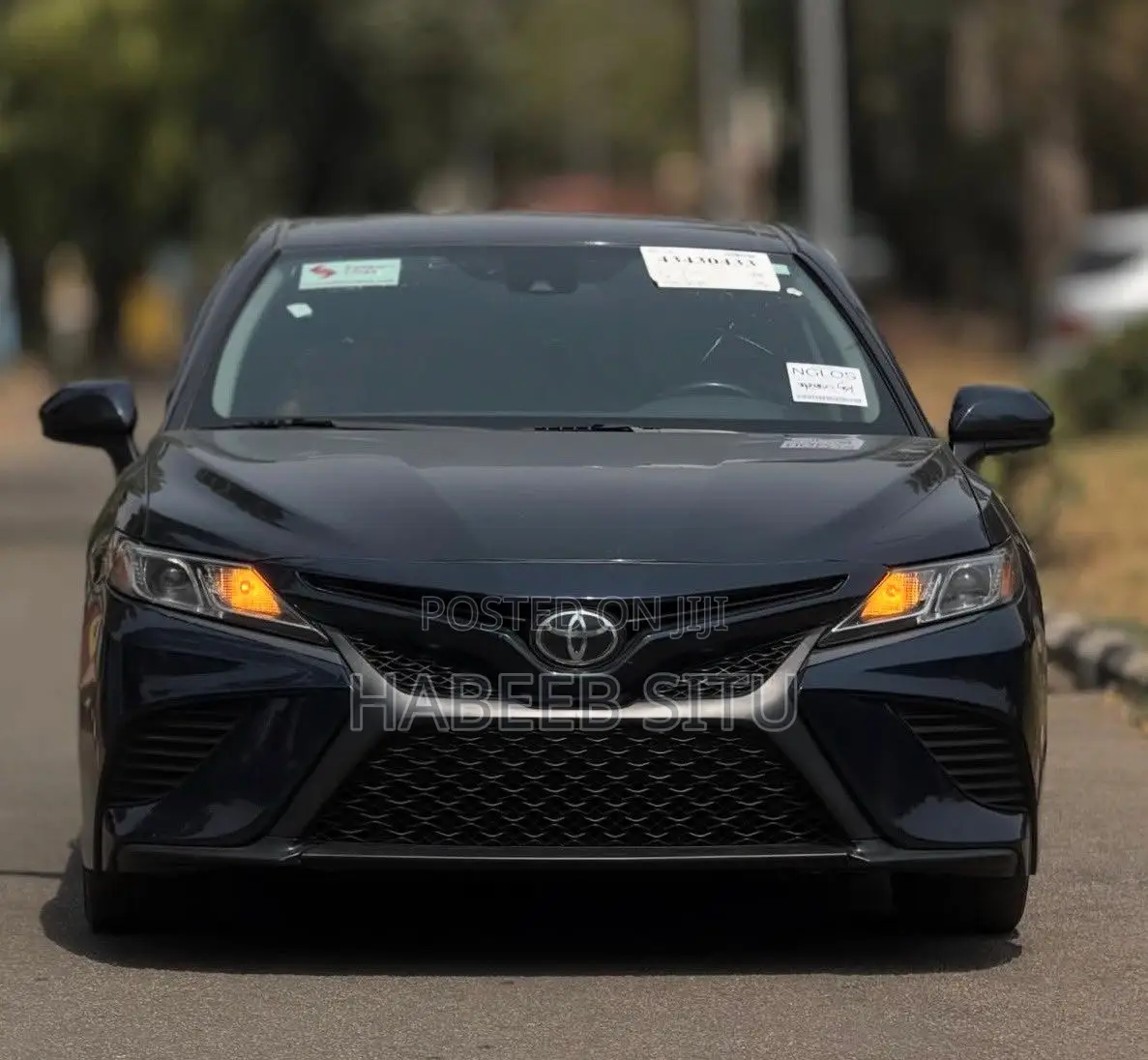Toyota Camry SE (2.5L 4cyl 8A) 2019 Black