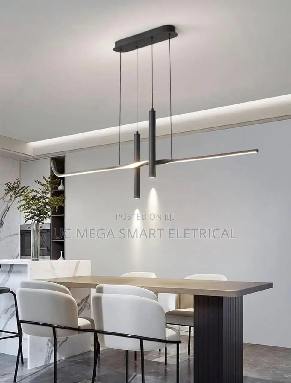 Kitchen Island Pendant Lamp Long Ceiling Hanging Light Chandelier
