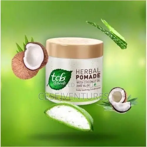 Herbal Pomade With Coconut Oil Aloe (Scalp Soothing Conditioner)