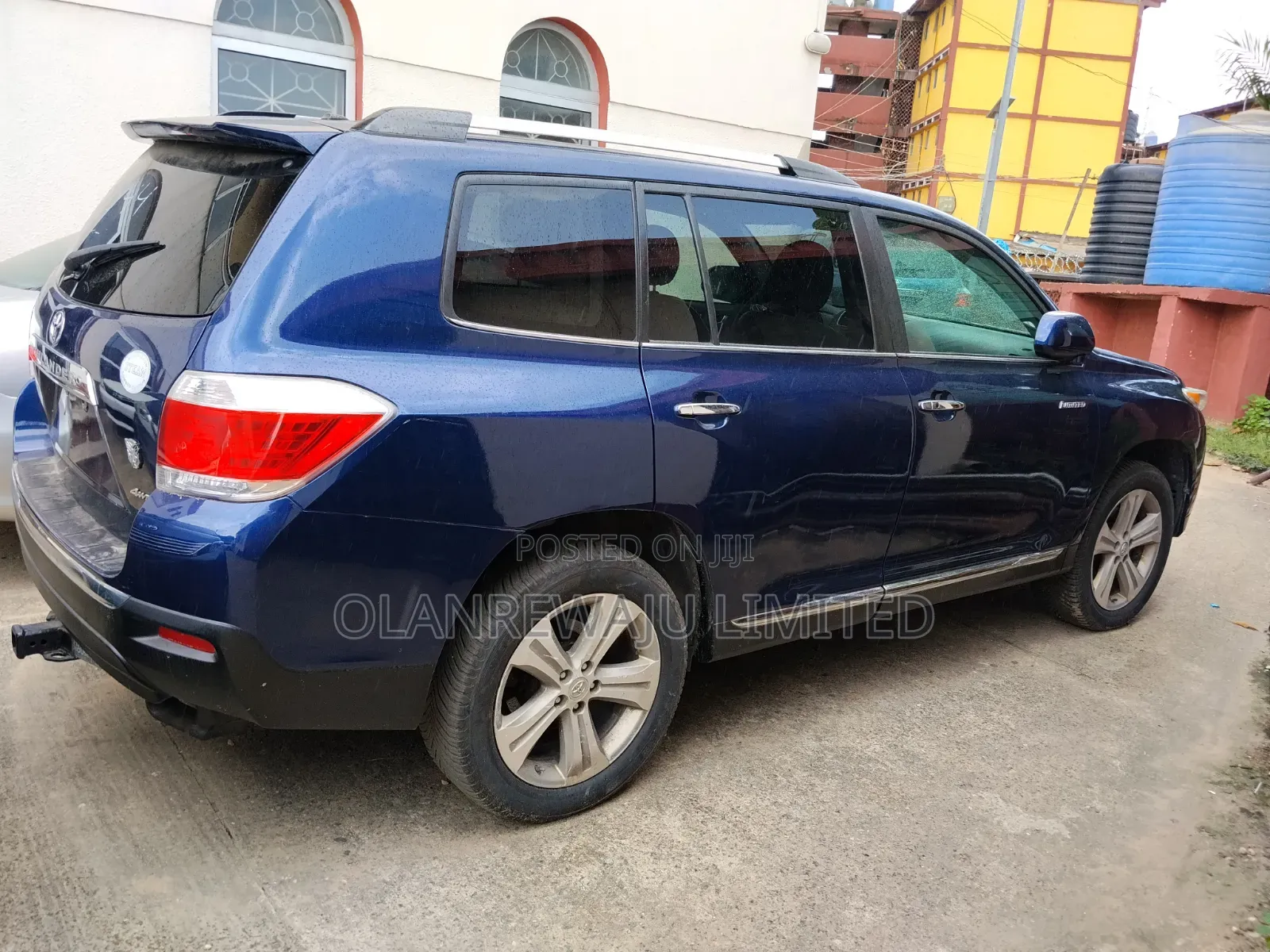 Toyota Highlander Limited 3.5l 4WD 2013 Blue