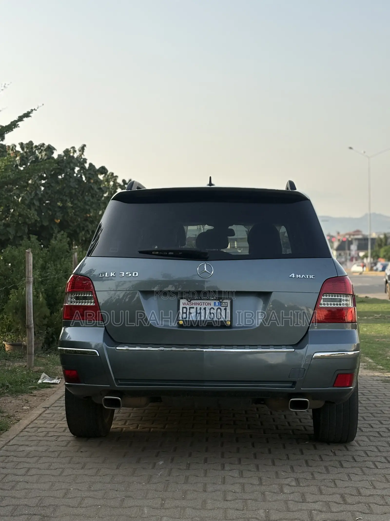 Mercedes-Benz GLK-Class 350 4MATIC 2012 Gray