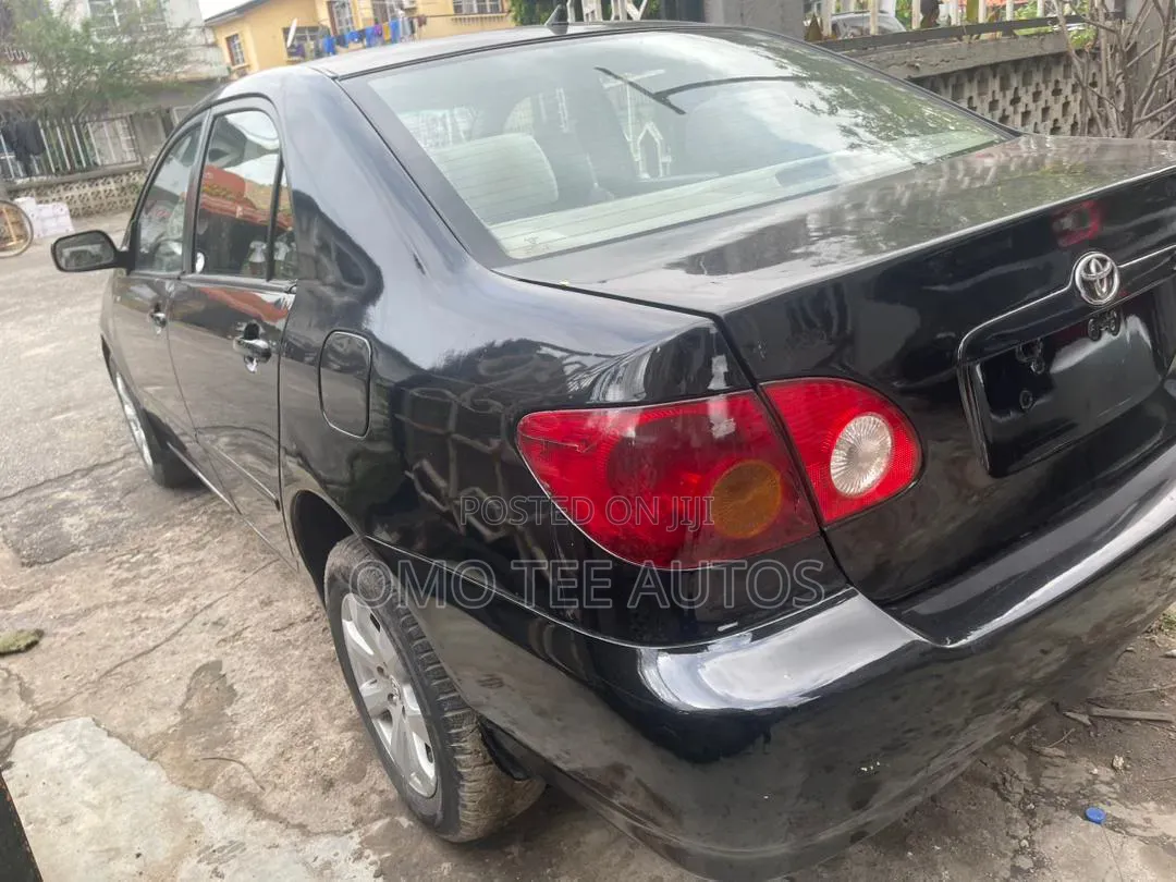 Toyota Corolla Sedan 2003 Black