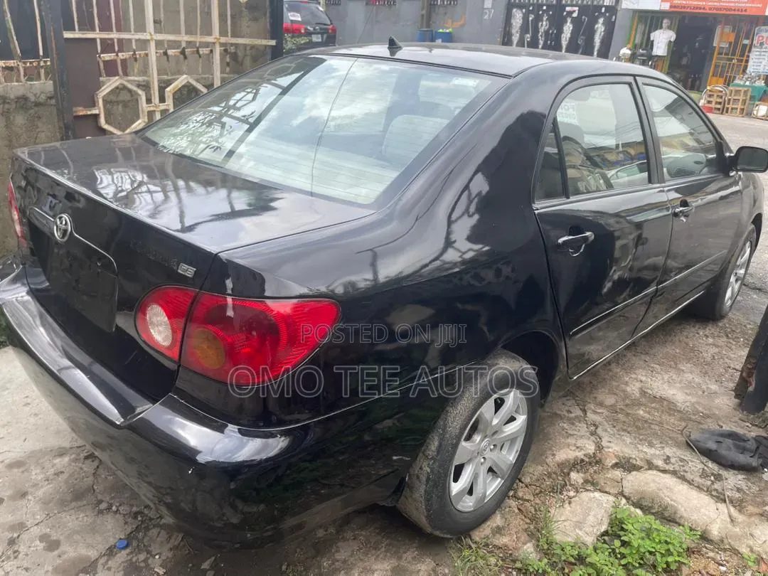 Toyota Corolla Sedan 2003 Black
