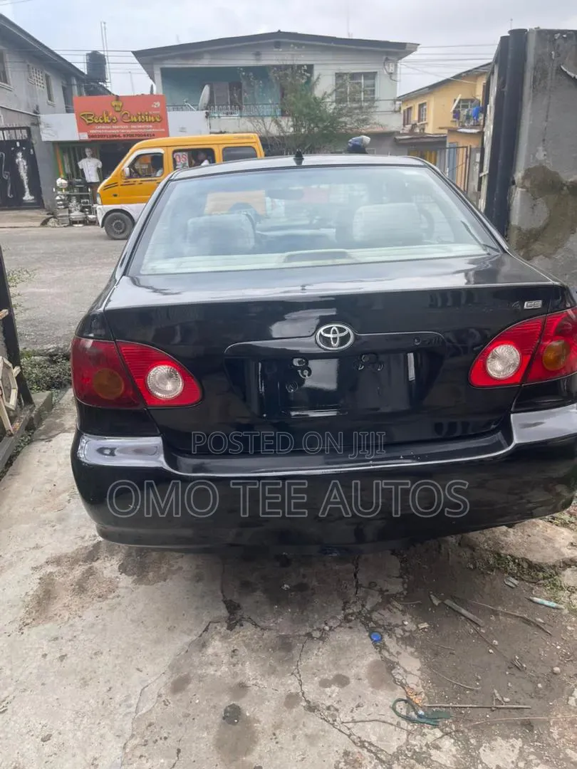 Toyota Corolla Sedan 2003 Black