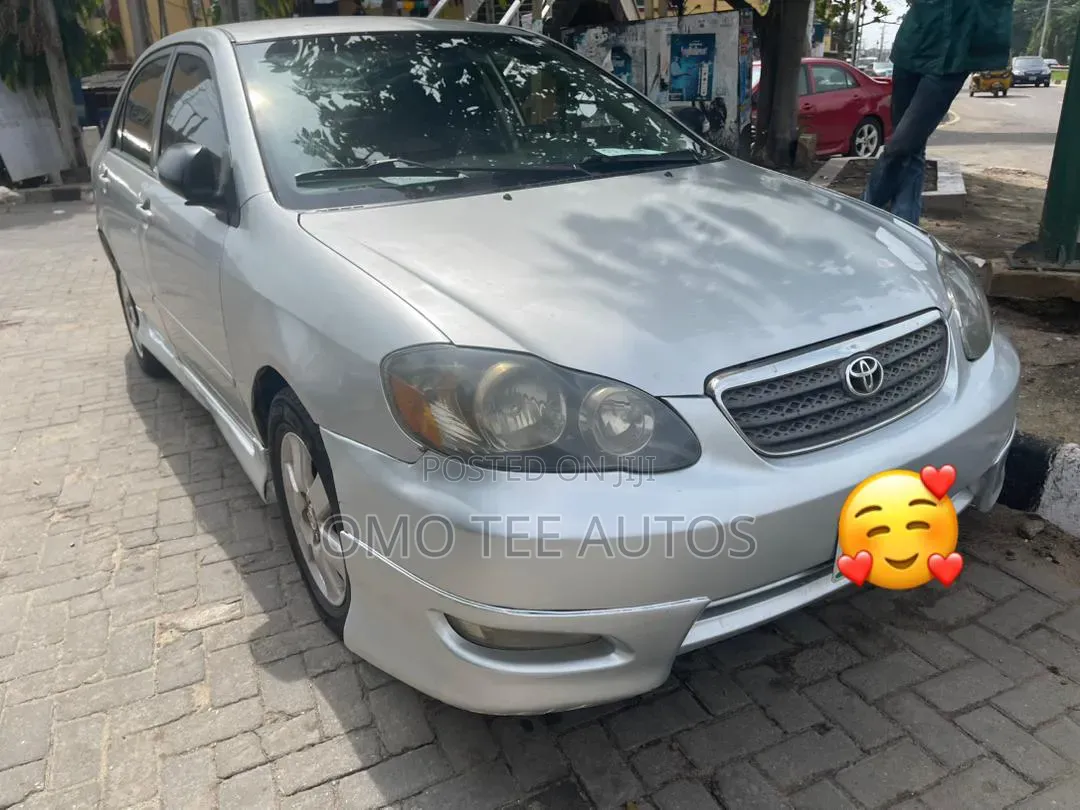 Toyota Corolla S 2007 Silver