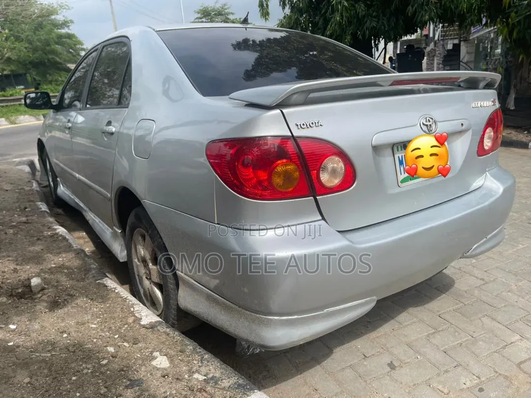 Toyota Corolla S 2007 Silver