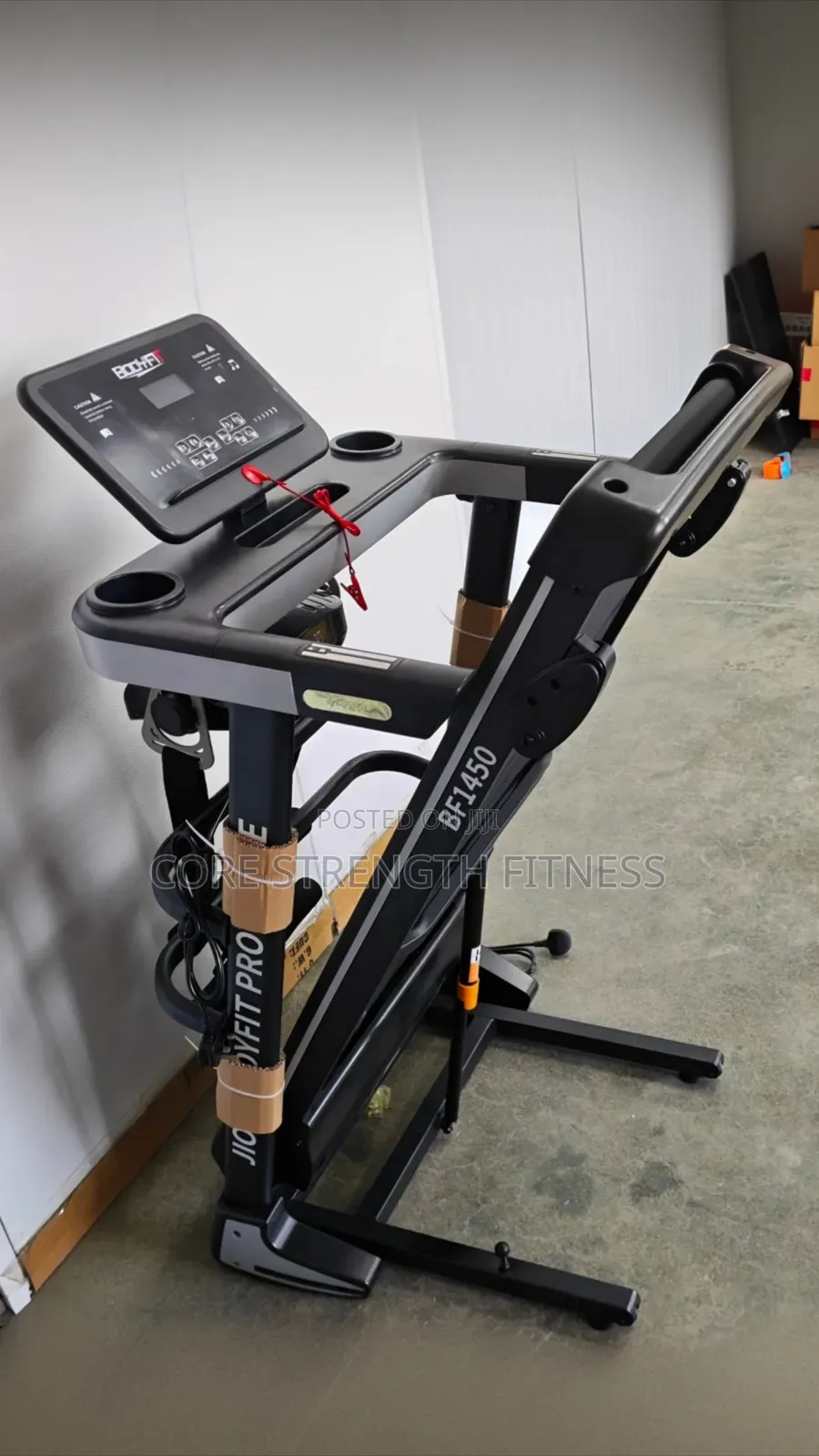 2.5hp Bodyfit 5-in-1 Mini Treadmill With 3-Pin Select Manual Incline