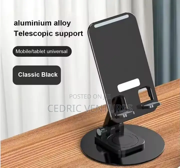 360 Degree Rotating Desktop Mobile Phone Stand Holder