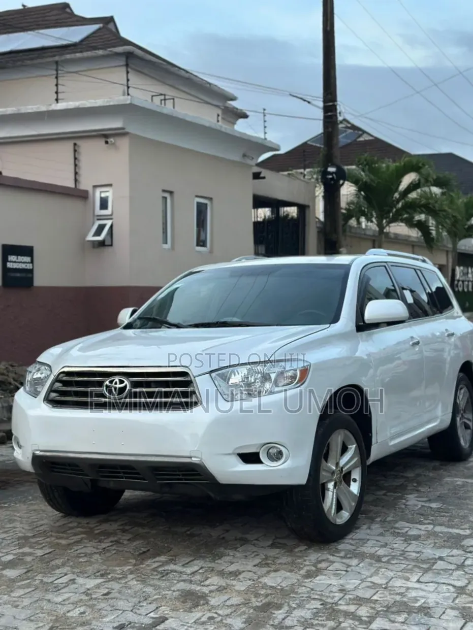 Toyota Highlander 2010 White