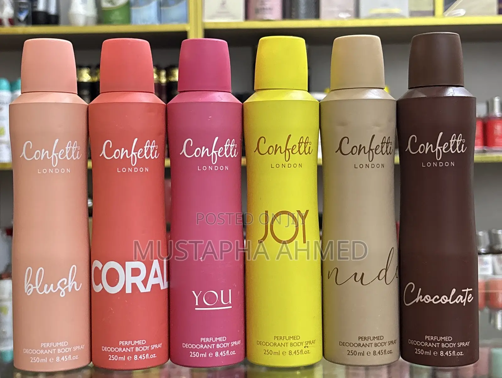 Confetti Body Spray