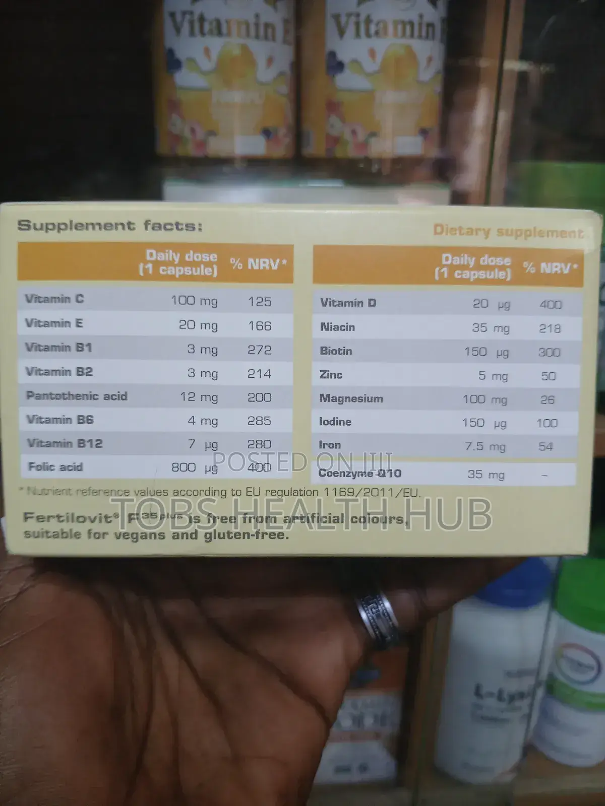 Fertilovit F 35 for Women Over 35 Trying to Conceive or Undergoing Ivf