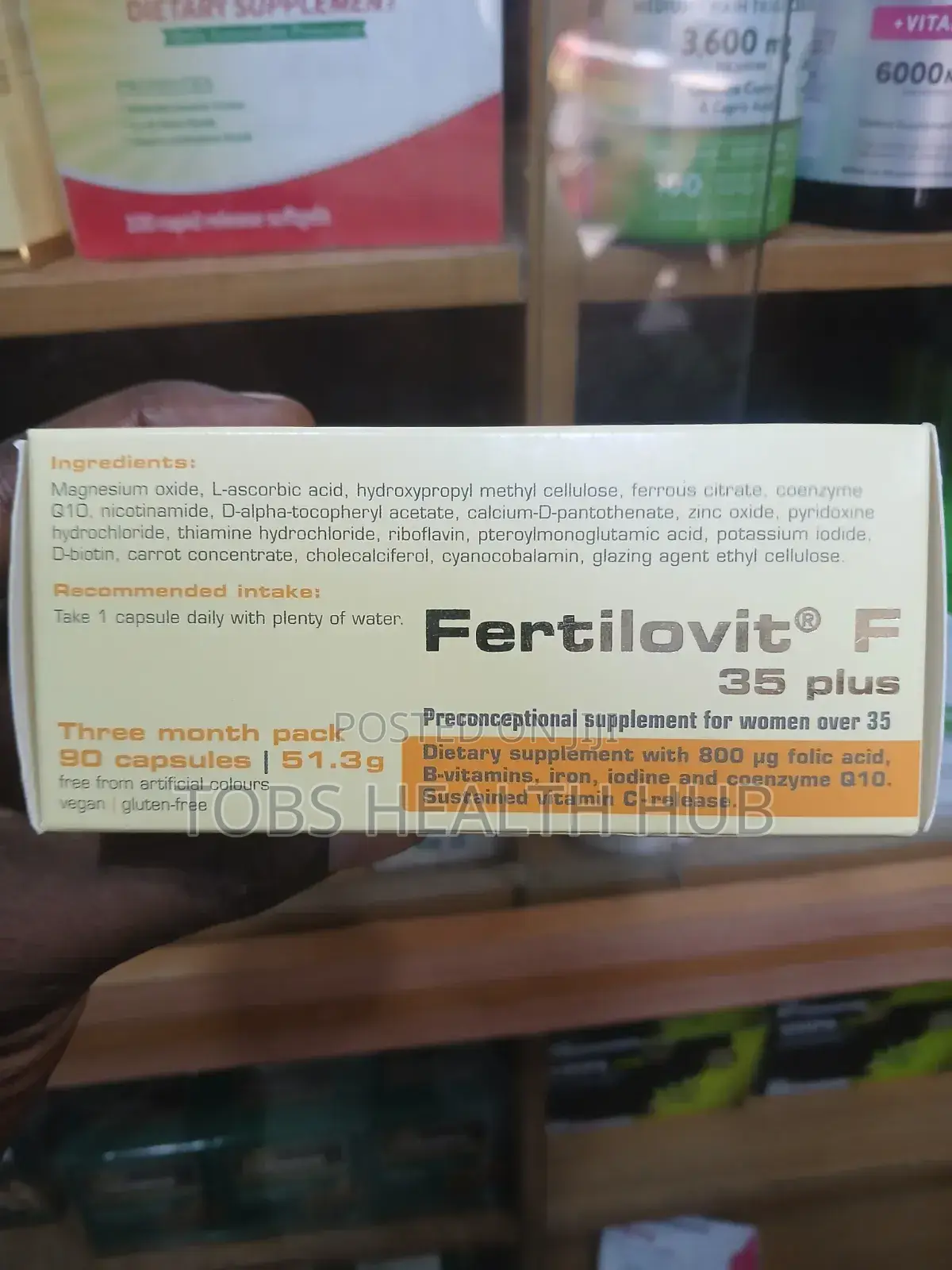 Fertilovit F 35 for Women Over 35 Trying to Conceive or Undergoing Ivf