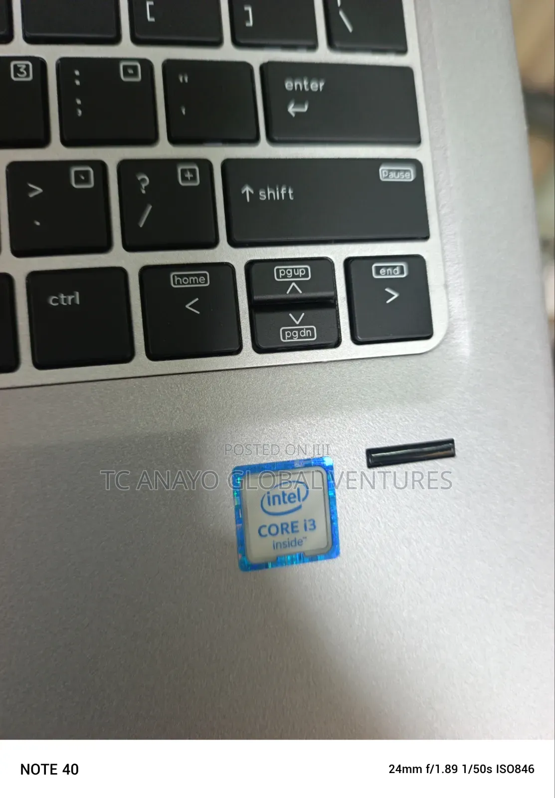 Laptop HP EliteBook 820 G3 8GB Intel Core i3 SSD 256GB