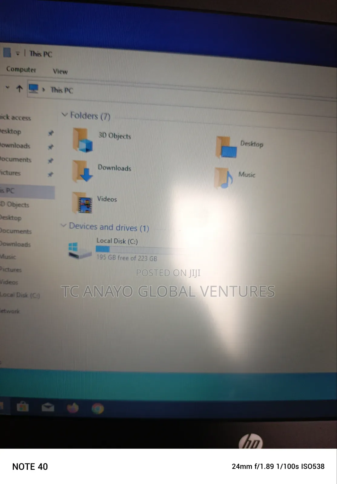 Laptop HP EliteBook 820 G3 8GB Intel Core i3 SSD 256GB