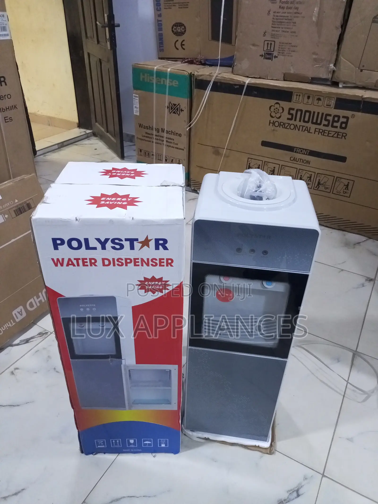 Polystar Water Cooler With Mini Cooling Cabinet