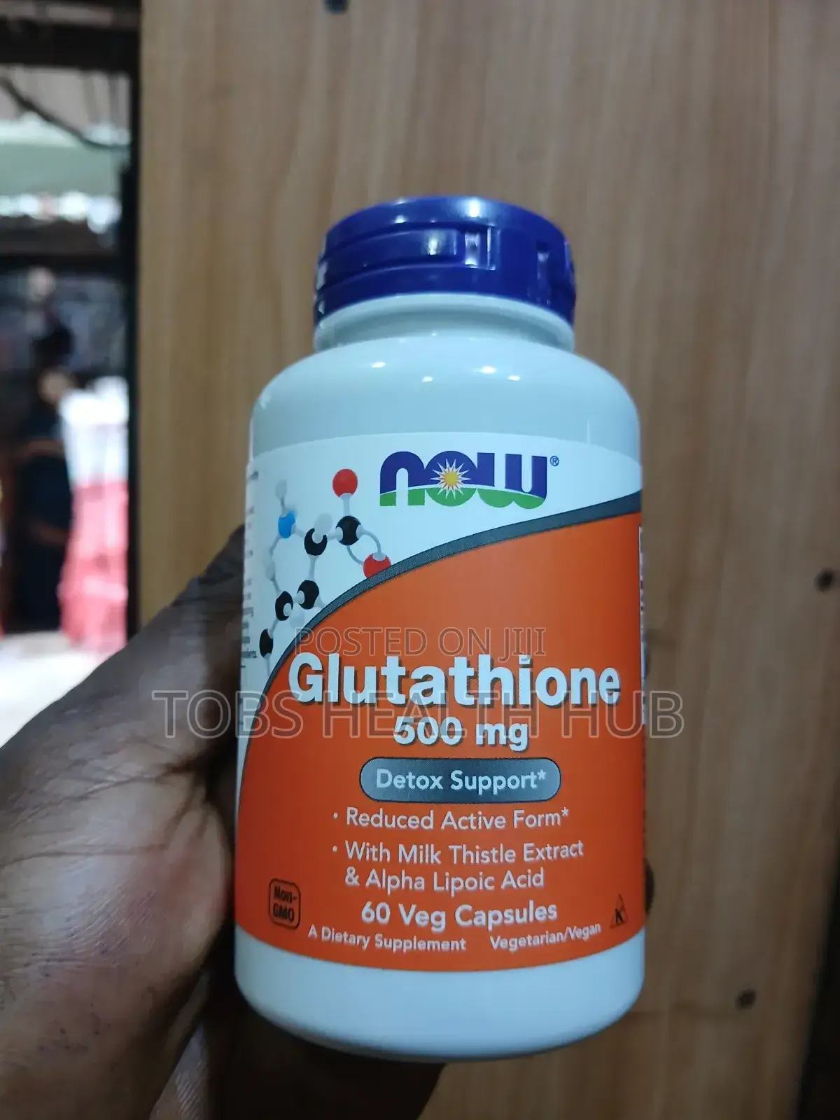 Now Foods Glutathione 500mg,Antioxidant, Immune Skin Support