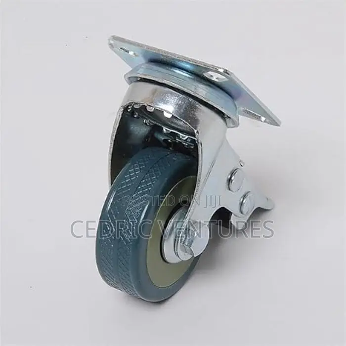 50mm Swivel Castor Wheels Trolley Furniture Caster Brake - 4pcs