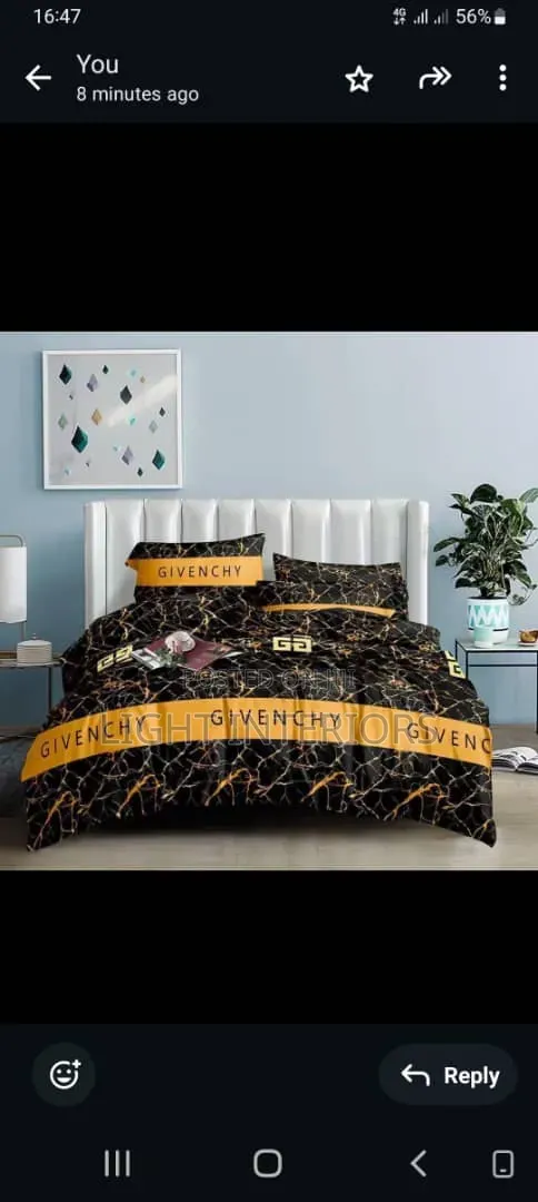 Beautiful Printed Duvet Set 7x7