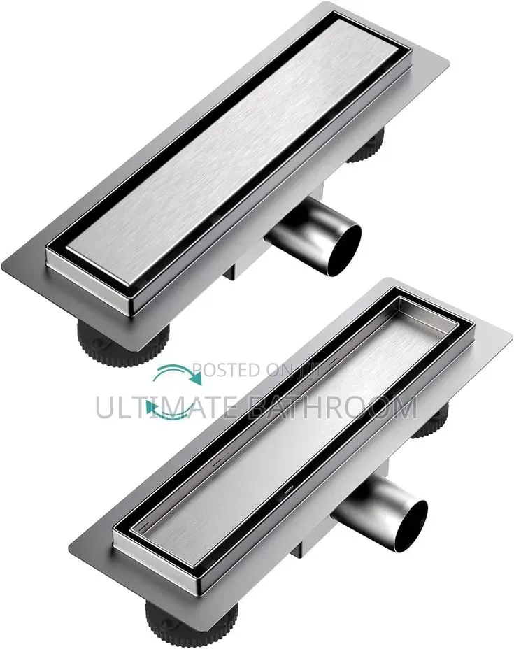 30cm Tiles Insert Side Outlet Rust Free Bathroom Floor Drain