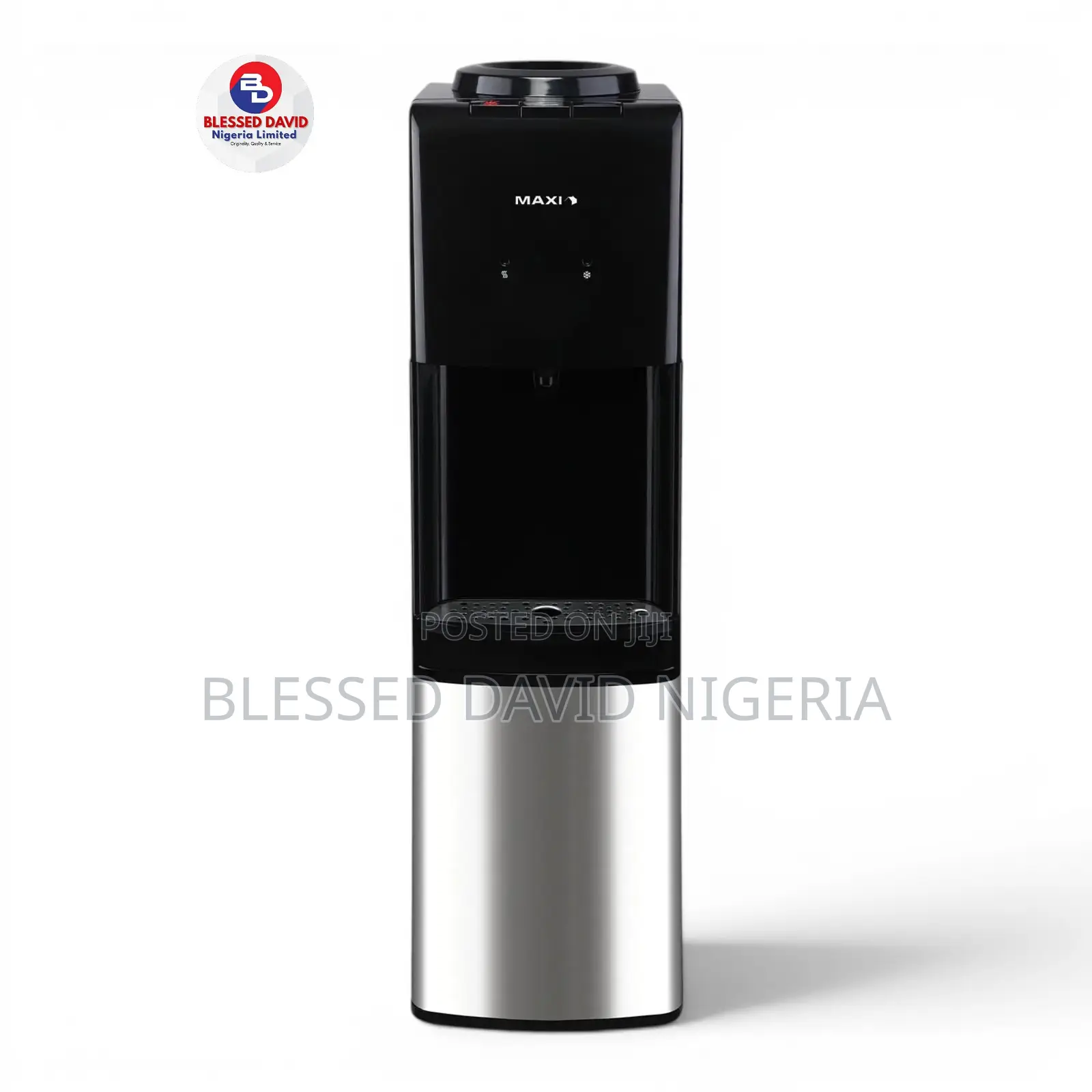Maxi Water Dispenser (Yl1242s) 3-Faucets Silver Black