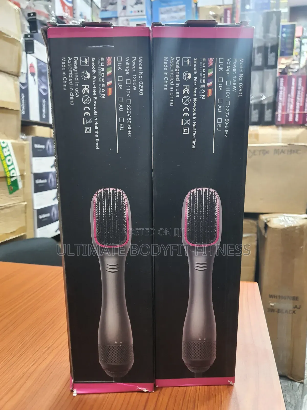 Brand New Hot Air Brush Hair Dryer Brush Model-02901