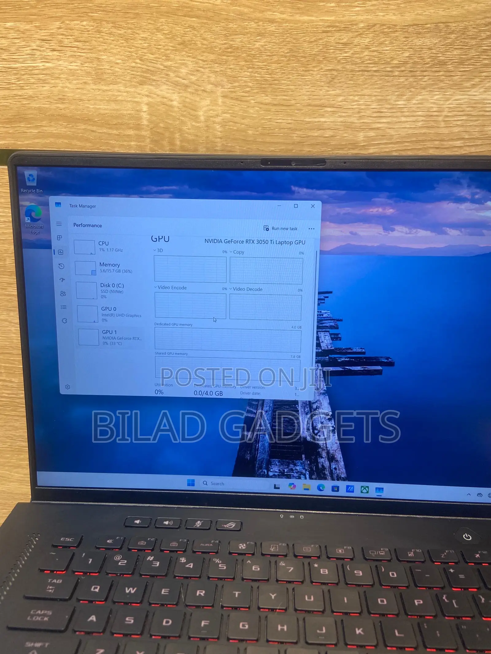 Laptop Asus ROG Zephyrus M15 GU502LU 16GB Intel Core i7 SSD 512GB