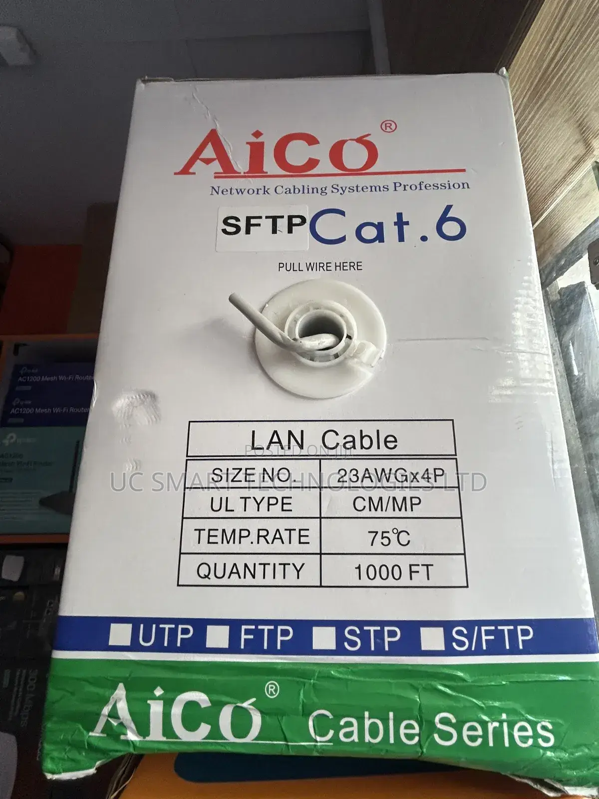 Aico Cat6 Network Cable Outdoor 305m