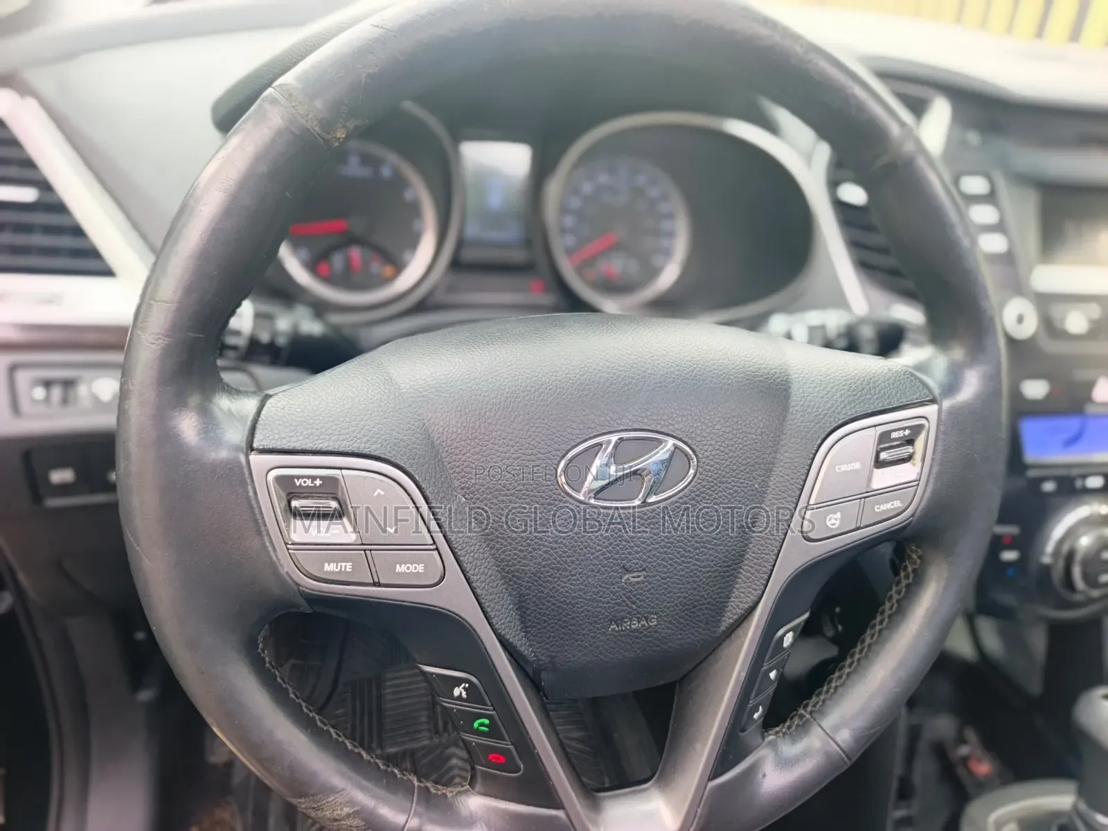 Hyundai Santa Fe Limited 4dr SUV (3.3L 6cyl 6A) 2014 Blue