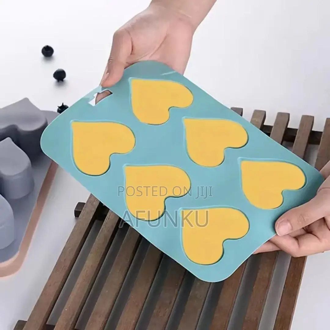 6cups Silicon Cupcake Baking Mould.