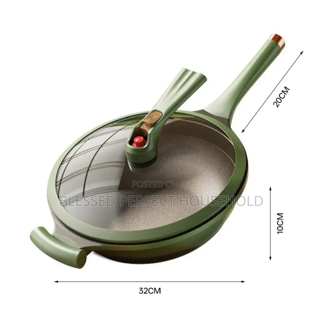 Quality Fry Pan With Steamer