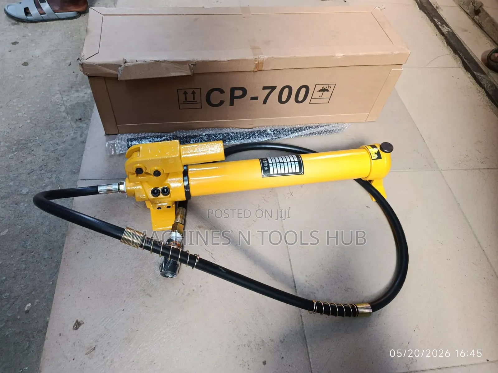 Cp-700 Hydraulic Hand Pump 700bar
