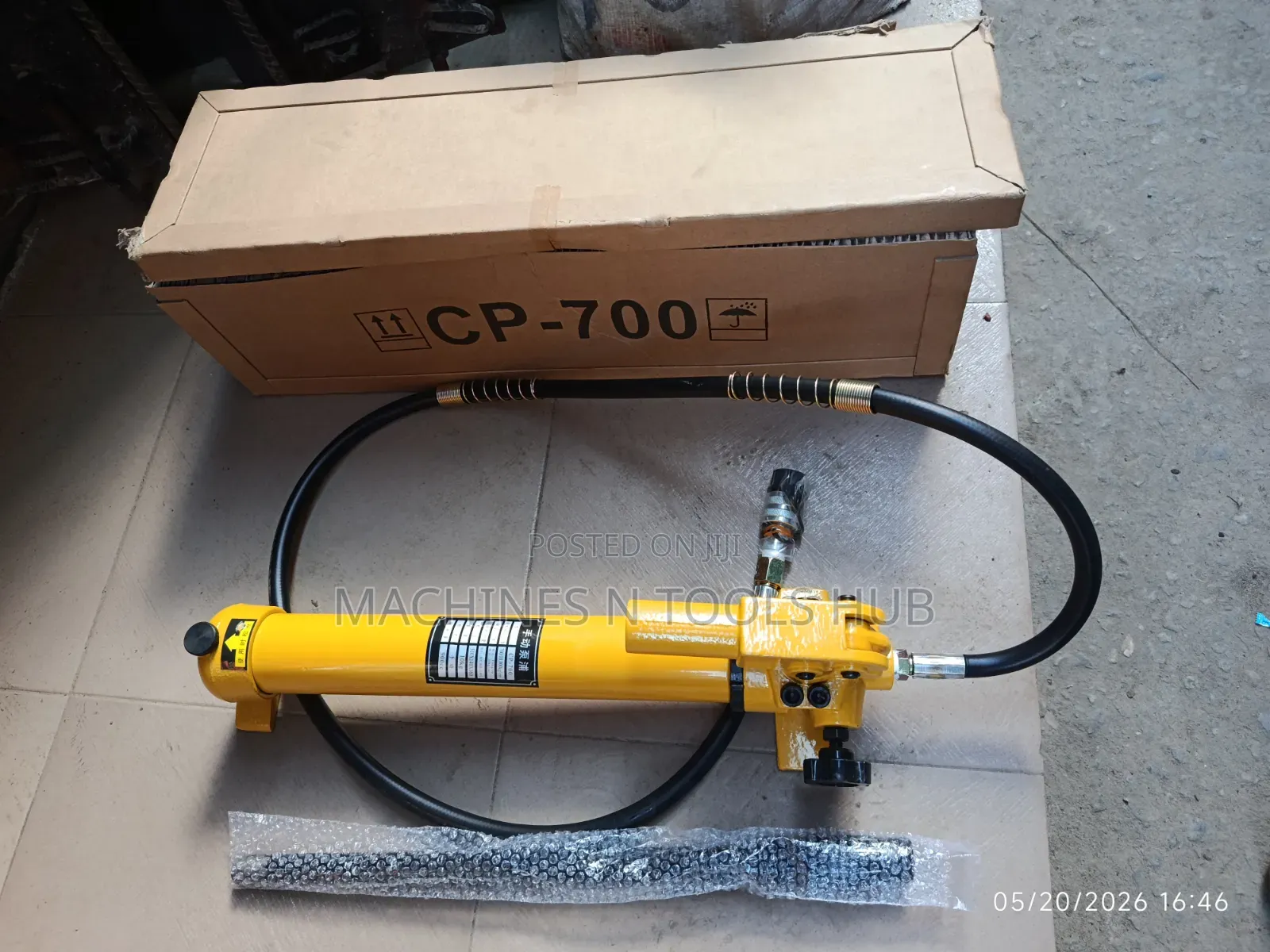 Cp-700 Hydraulic Hand Pump 700bar