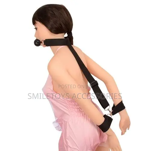 Slave Ball Gag With Strap BDSM Bondage Fetish Mouth Restraints