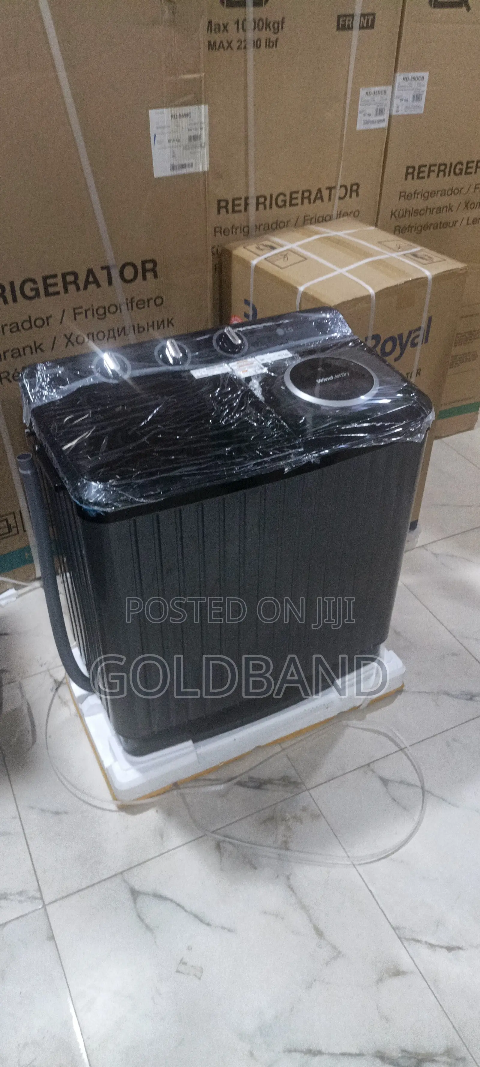 Shop Lg 8kg Semi-Automatic Washing Machine With 3d Wash Motion