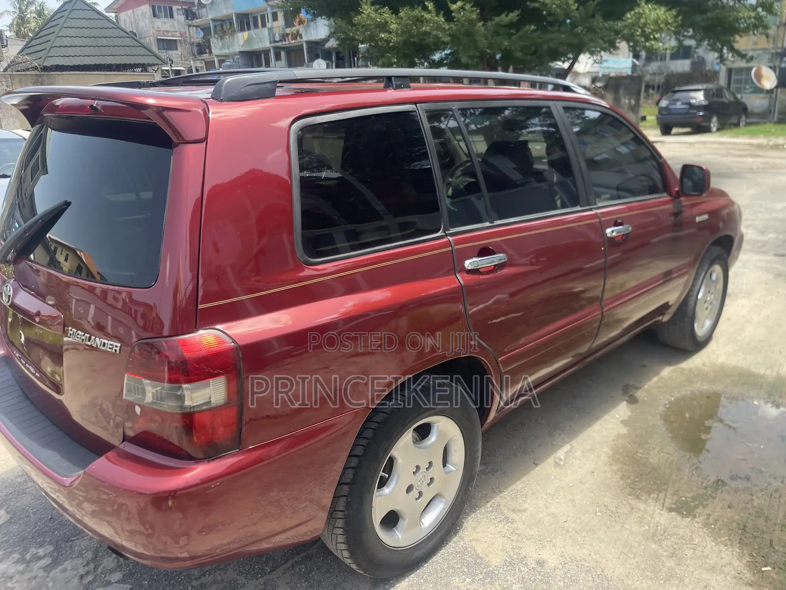 Toyota Highlander 2006 Red