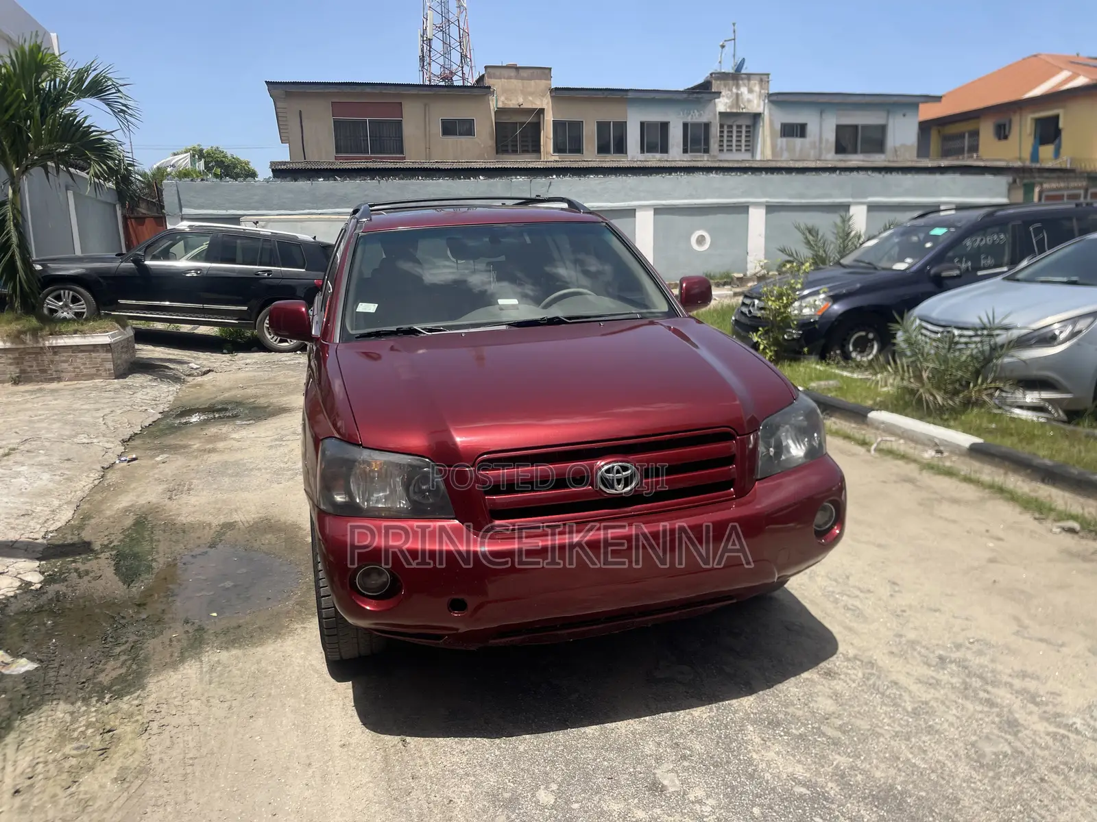 Toyota Highlander 2006 Red