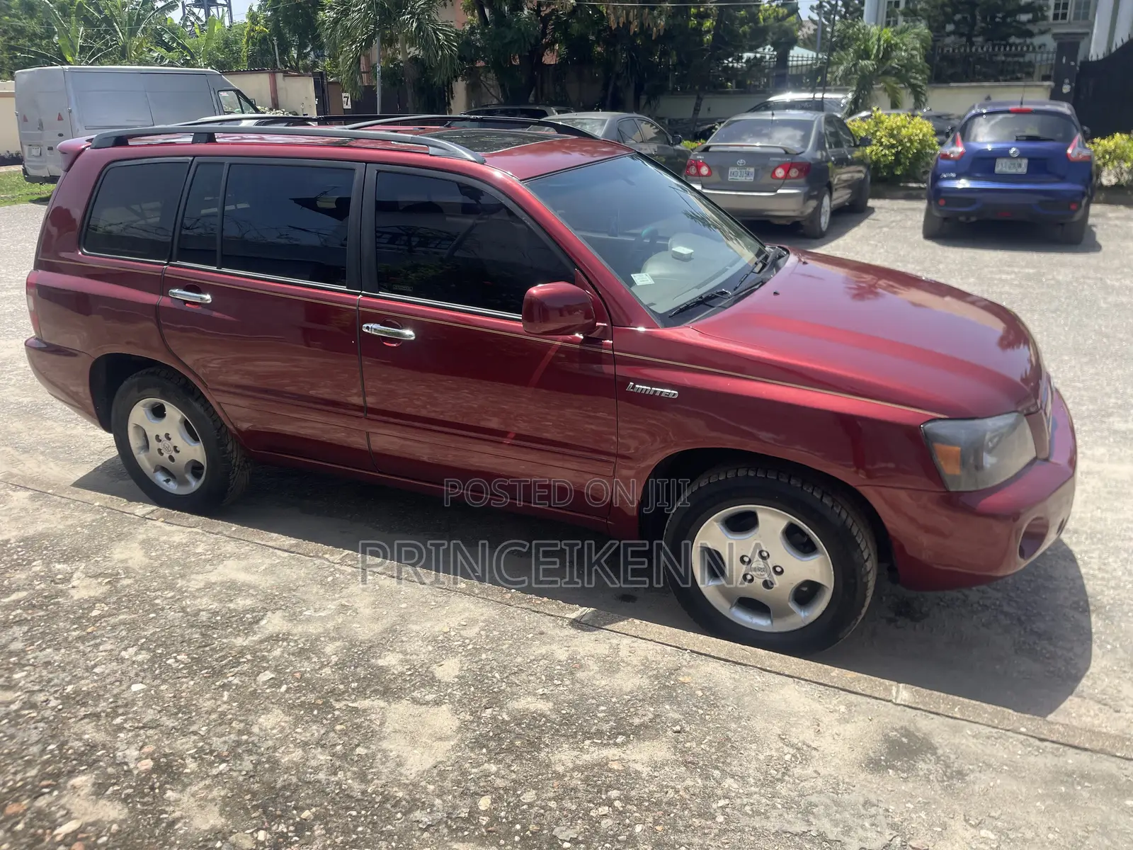 Toyota Highlander 2006 Red