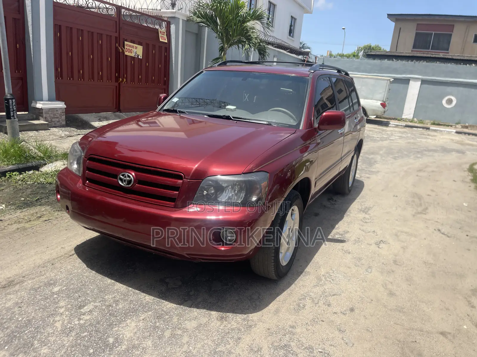 Toyota Highlander 2006 Red