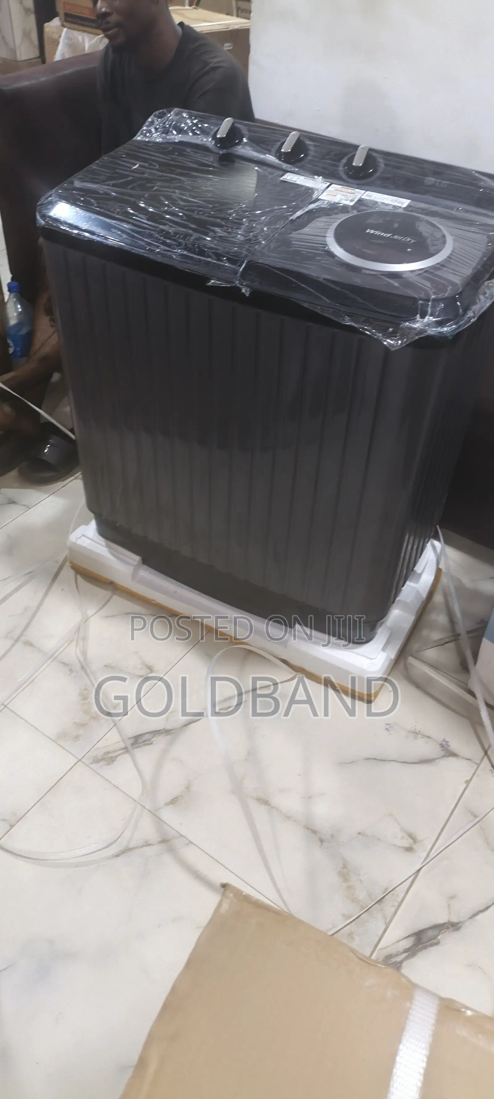 Lg P800r3agnc Semi-Automatic Washer With Wind Jet Dry Technology