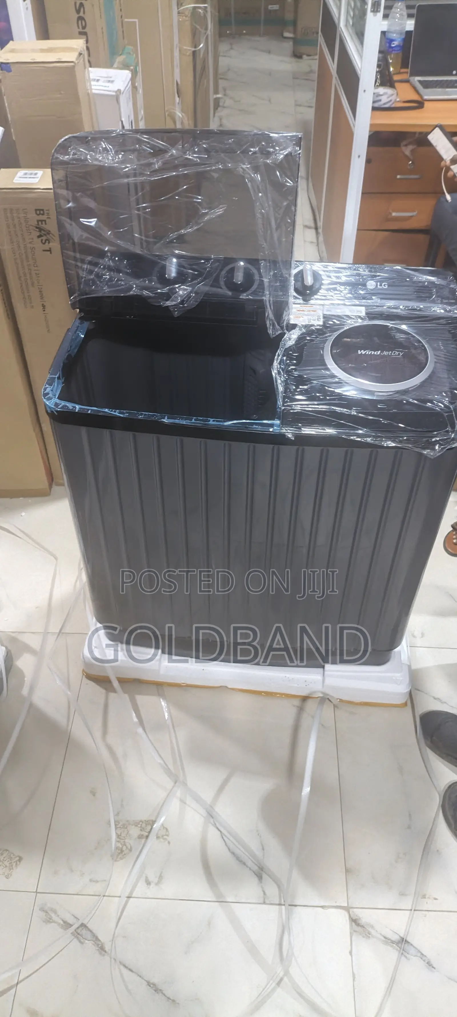 Lg 8kg Twin Tub Washer With Strong Washing Performance