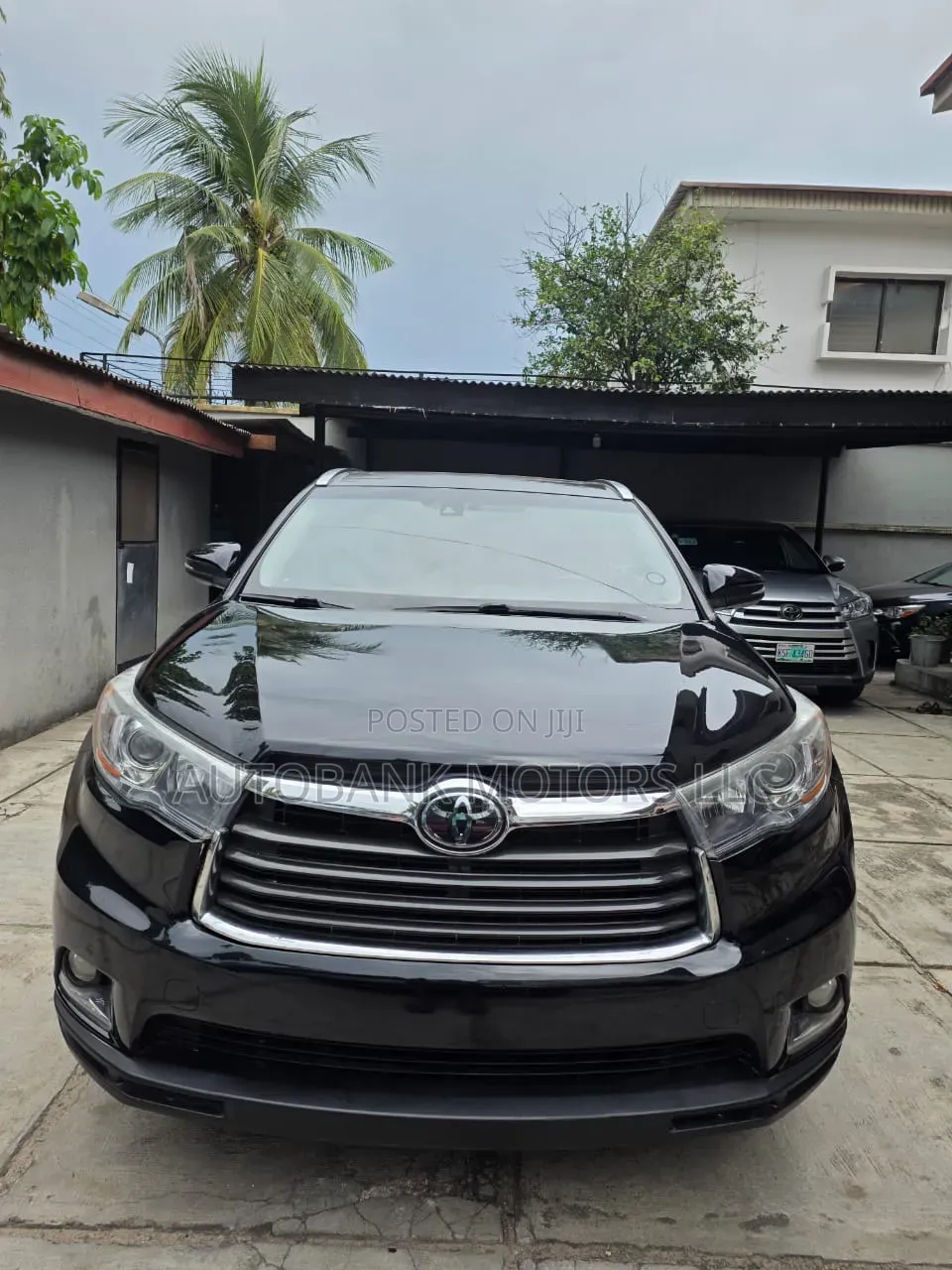 Toyota Highlander Limited V6 4x4 (3.5L 6cyl 6A) 2016 Black